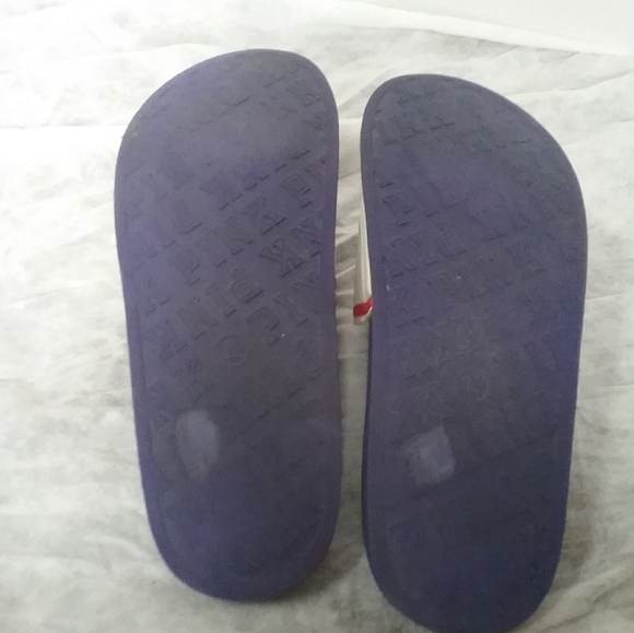 PINK Victoria's Secret Slides Size L - Picture 3 of 8